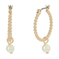 LAUREN Ralph Lauren Beaded Hoop with Drop Earrings