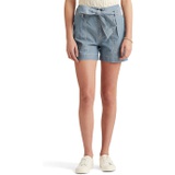 LAUREN Ralph Lauren Belted Chambray Shorts