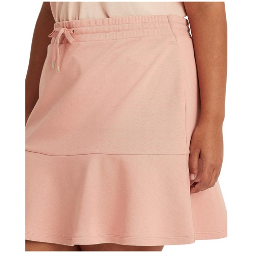 폴로 랄프로렌 LAUREN Ralph Lauren Plus Size French Terry Skirt