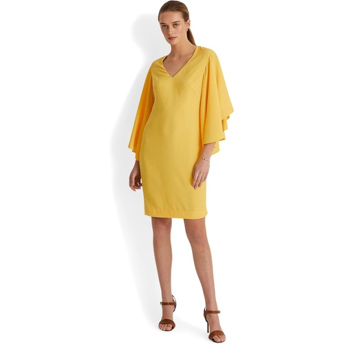 폴로 랄프로렌 LAUREN Ralph Lauren Ruffle-Sleeve Cocktail Dress