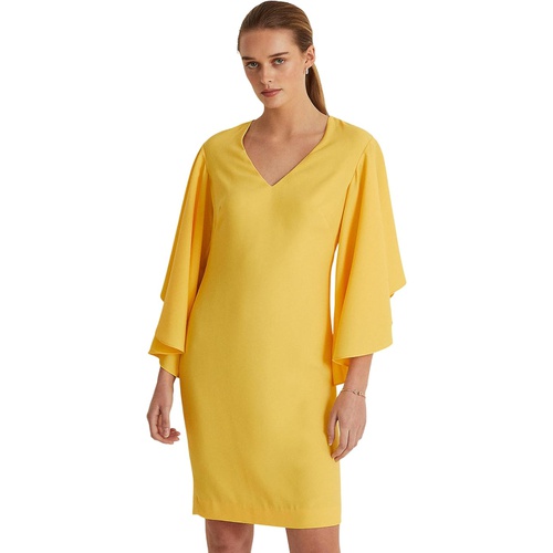 폴로 랄프로렌 LAUREN Ralph Lauren Ruffle-Sleeve Cocktail Dress