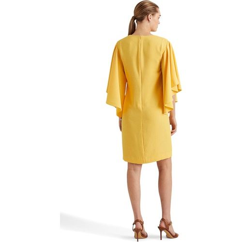 폴로 랄프로렌 LAUREN Ralph Lauren Ruffle-Sleeve Cocktail Dress