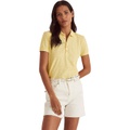 LAUREN Ralph Lauren Eyelet Jersey Polo Shirt