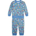 Polo Ralph Lauren Kids Floral Spa Terry Sweatshirt & Pants Set (Infant)