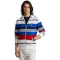 Polo Ralph Lauren Striped Fleece Full Zip Hoodie