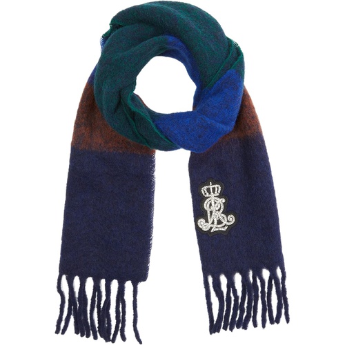 폴로 랄프로렌 LAUREN Ralph Lauren Lofty Scarf with Crystal Patch