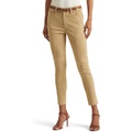 LAUREN Ralph Lauren Suede High-Rise Skinny Ankle Pants