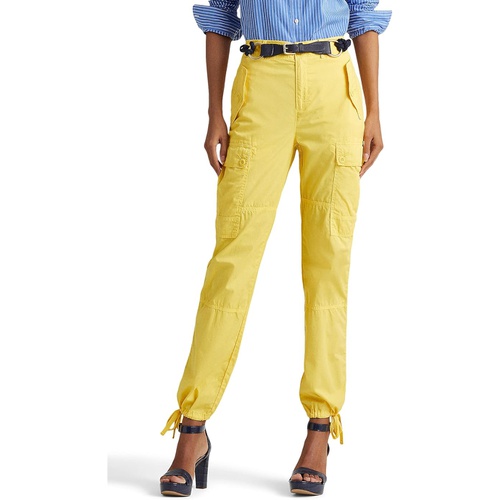 폴로 랄프로렌 LAUREN Ralph Lauren Featherweight Twill Cargo Ankle Pants