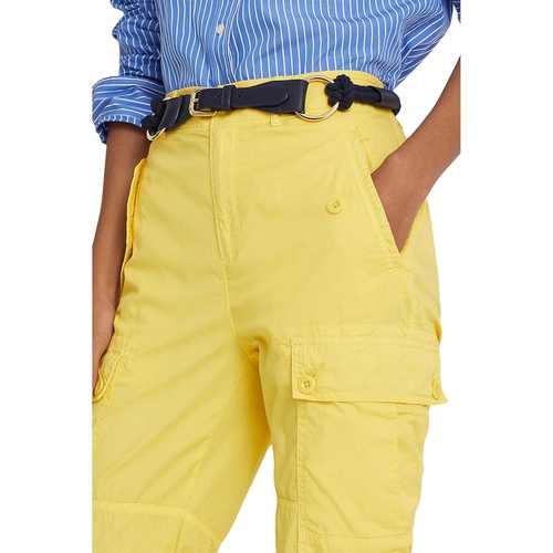 폴로 랄프로렌 LAUREN Ralph Lauren Featherweight Twill Cargo Ankle Pants