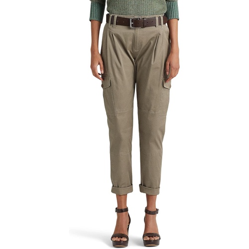 폴로 랄프로렌 LAUREN Ralph Lauren Micro-Sanded Twill Cargo Pants