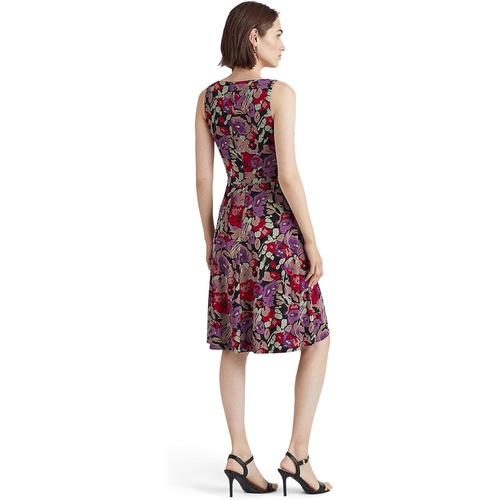 폴로 랄프로렌 LAUREN Ralph Lauren Floral Jersey Sleeveless Dress