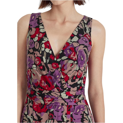 폴로 랄프로렌 LAUREN Ralph Lauren Floral Jersey Sleeveless Dress