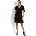 LAUREN Ralph Lauren Georgette Puff-Sleeve Midi Dress