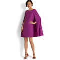 LAUREN Ralph Lauren Cape Georgette Cocktail Dress