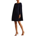 LAUREN Ralph Lauren Cape Georgette Cocktail Dress