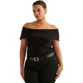 LAUREN Ralph Lauren Plus Size Off Shoulder Sweater