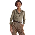 LAUREN Ralph Lauren Satin Charmeuse Shirt