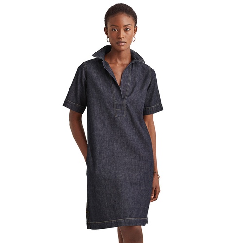 폴로 랄프로렌 Denim Cotton Shift Dress