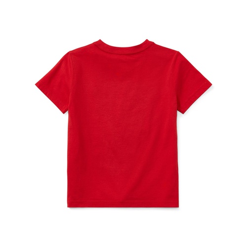 폴로 랄프로렌 Toddler and Little Boys Cotton Jersey V-Neck T-Shirt