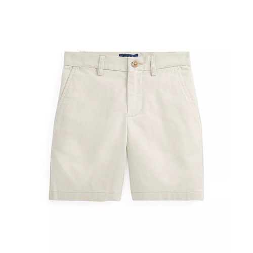 폴로 랄프로렌 Toddler and Little Boys Straight Fit Stretch Twill Short