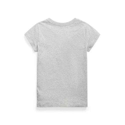 폴로 랄프로렌 Big Girls Cotton Jersey Short Sleeve T-shirt