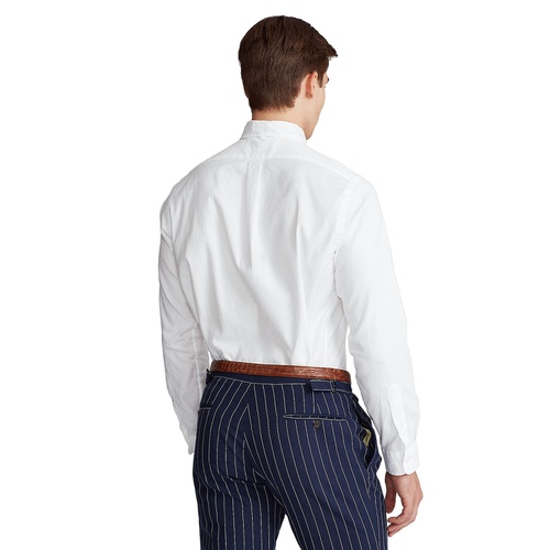 폴로 랄프로렌 Mens Classic-Fit Stretch Oxford Shirt
