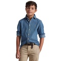 Big Boys Cotton Chambray Sport Shirt