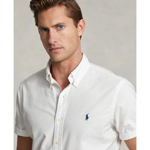 폴로 랄프로렌 Mens Classic-Fit Garment-Dyed Oxford Shirt