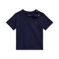 Baby Boys Cotton Crewneck Embroidered Pony T-Shirt