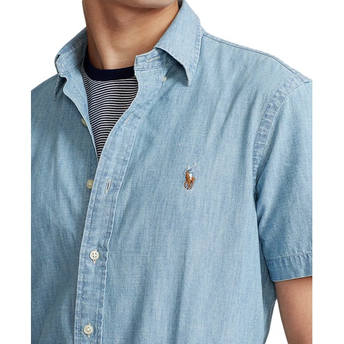 폴로 랄프로렌 Mens Classic-Fit Chambray Shirt