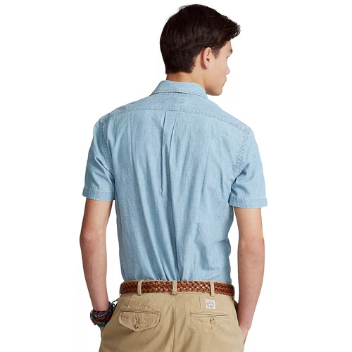 폴로 랄프로렌 Mens Classic-Fit Chambray Shirt