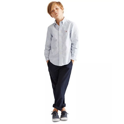 폴로 랄프로렌 Toddler and Little Boys Cotton Oxford Shirt