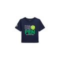 Toddler and Little Girls US Open Cotton Jersey Boxy T-shirt