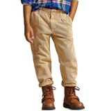 Toddler and Little Boys Cropped Cotton Twill Pants