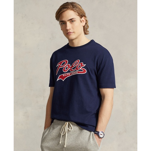 폴로 랄프로렌 Mens Cotton Classic-Fit Logo Jersey T-Shirt