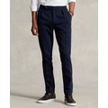 Mens Pleated Double-Knit Suit Trousers