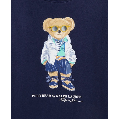 폴로 랄프로렌 Toddler and Little Girls Polo Bear Fleece Dress