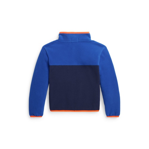 폴로 랄프로렌 Toddler and Little Boys Color-Blocked Fleece Pullover