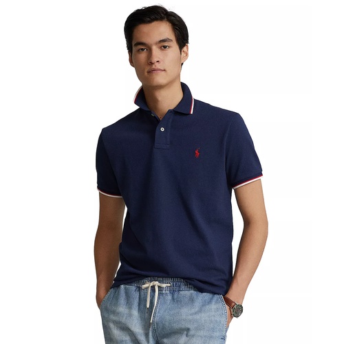 폴로 랄프로렌 Mens Classic-Fit Mesh Polo Shirt