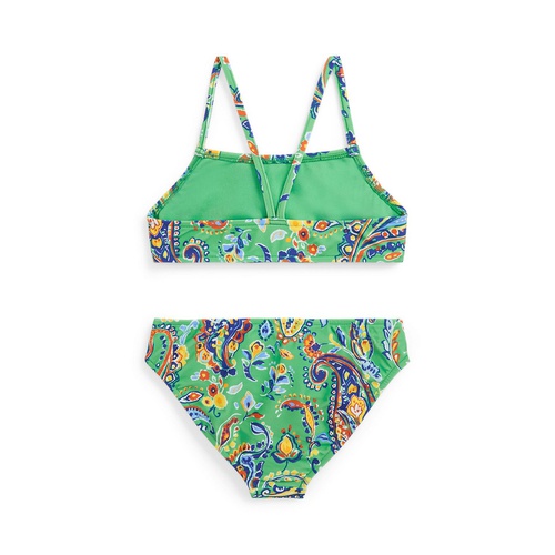 폴로 랄프로렌 Toddler and Little Girls Paisley-Print Two-Piece Swimsuit