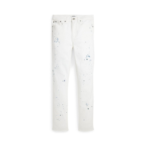 폴로 랄프로렌 Big Girls Paint-Splatter Tompkins Skinny Jeans