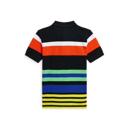 폴로 랄프로렌 Toddler and Little Boys Striped Cotton Mesh Polo Shirt