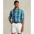 Mens Plaid Oxford Shirt