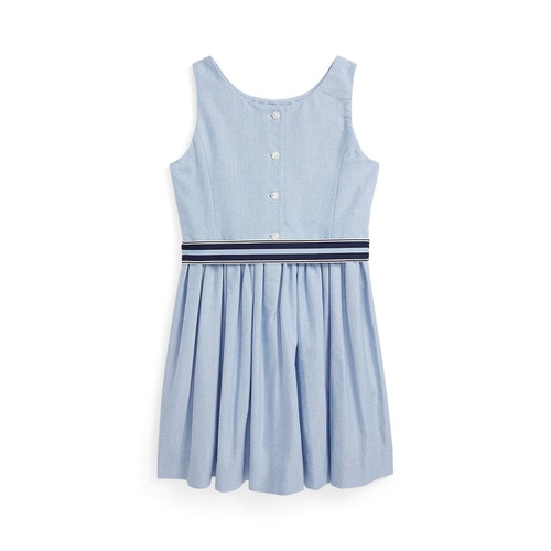 폴로 랄프로렌 Toddler and Little Girls Cotton Oxford Dress