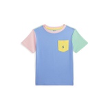 Toddler and Little Boys Color-Blocked Cotton Pocket T-shirt