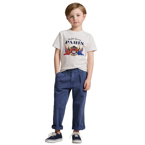 폴로 랄프로렌 Toddler and Little Boys Cotton Jersey Graphic T-shirt