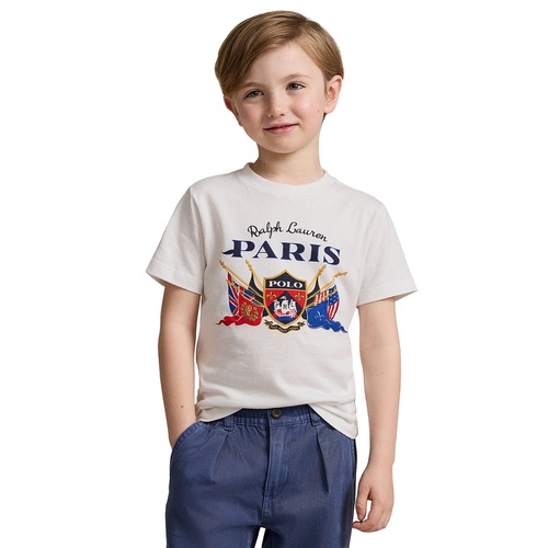 폴로 랄프로렌 Toddler and Little Boys Cotton Jersey Graphic T-shirt