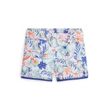 Toddler and Little Boys Print Swim Trunk