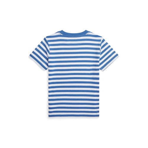 폴로 랄프로렌 Toddler and Little Boys Polo Bear Striped Cotton Jersey T-shirt