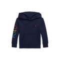 Toddler and Little Boys Ombre Logo Double-Knit Hoodie